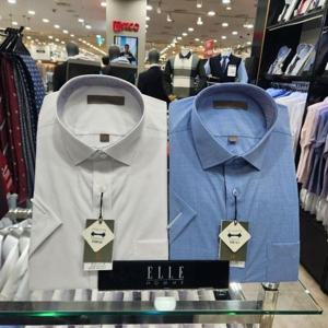 엘르옴므 sh06 엘르옴므 남성반팔셔츠 RP솔리드EBEHR1101 EBEHR1101