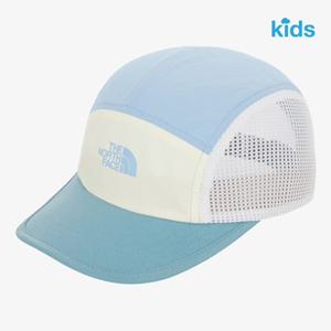 노스페이스 키즈 모자 NE3CR01T 그린 메쉬 컬러 블럭 캡