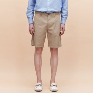 헤지스남성 면 혼방 가먼트다잉 밴딩 숏 팬츠 HZPA5B501I2