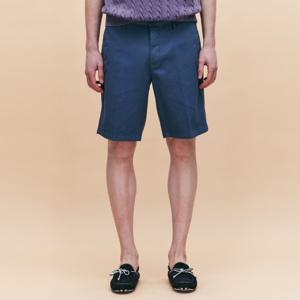 헤지스남성 면 혼방 가먼트다잉 밴딩 숏 팬츠 HZPA5B501B3