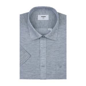 [레노마(셔츠)]린넨혼방슬럽일반핏반소매RPUSG0204GY