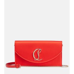 크리스찬루부탱 Loubi54 스몰 새틴 크로스바디 클러치 P00809632