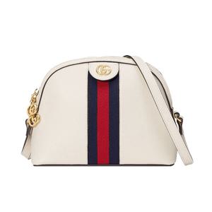 W 구찌 오피디아 스몰 레더 숄더백 화이트 499621 DJ2DG 8454