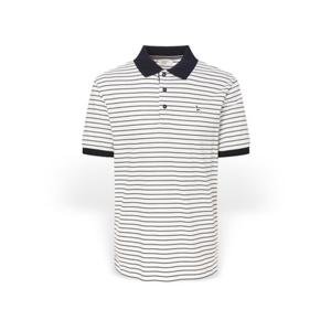 [헤지스] 남성 인터록 스트라이프 반팔티셔츠 HZTS5B435CR