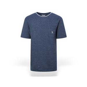 [헤지스] 남성 멜란지 솔리드 크루넥 반팔티셔츠HZTS5B506B3