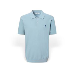 [헤지스] 남성 솔리드 카라 반팔니트 HZSW5B551T2