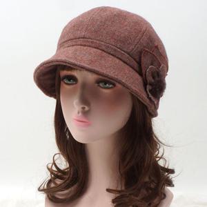 [에이치플러스몰]FW 앙고라 플라워 미시햇 4컬러 S1512