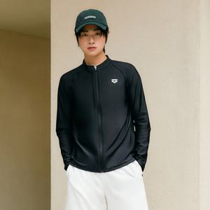 [아레나공식] 365 릴렉스핏 집업 래쉬가드 A5BM1RR46BLK