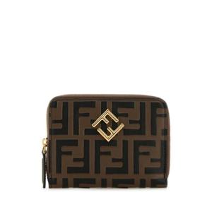 FENDI 프린트 가죽 FF 다이아몬드 지갑 8M0508ADYM F13VK