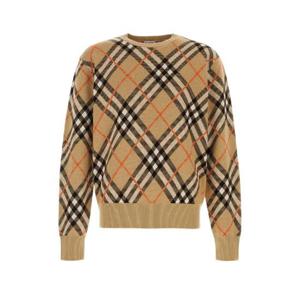 BURBERRY 자수 스트레치 울 혼방 스웨터 8093497 B9368