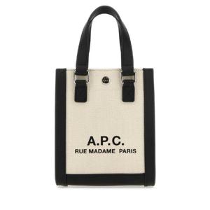 APC 투톤 캔버스 amp 가죽 Camille 20 미니 핸드백 COEYOM61825 LZZ