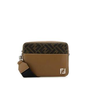 FENDI 자수 캔버스 카메라 크로스바디 백 7M0357AFF2 F1HRM