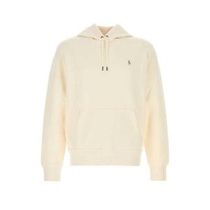 POLO RALPH LAUREN Cream cotton blend sweatshirt 710907092 003