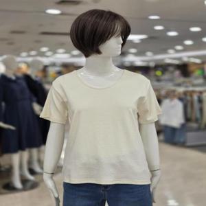 ab.f.z 세이브존09 U넥 심플 반팔 티셔츠 afhz5k40g