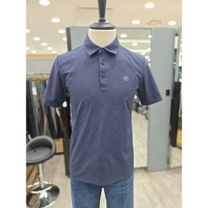 [크로커다일남성]기하학프린트고탄력냉감카라티CDAAB TS248573_I