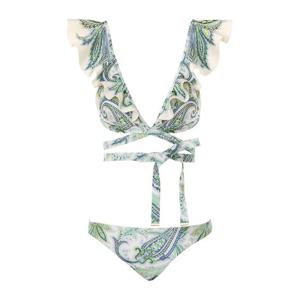 짐머만 페이즐리 프린트 러플 비키니 4169WSS242_GRPA