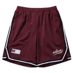 윌슨반바지 LQC W241001LFH51-RED 남성 베스켓볼 매쉬 반바지