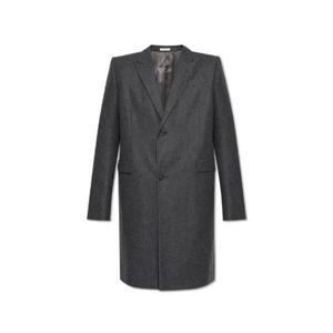 알렉산더 맥퀸 싱글 브레스티드 오버사이즈 코트 801616QUABU 1073 TP934824783