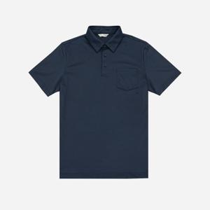 [크로커다일남성]사선 조직 카라 티셔츠 CDAABT2481 38_JJ