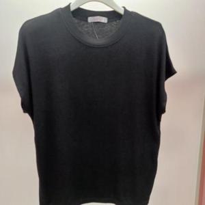 Latium HC06 국내생산 스판 캡소매 나시 아미골지 나시 라운드 민소매 티 T2523ts42B