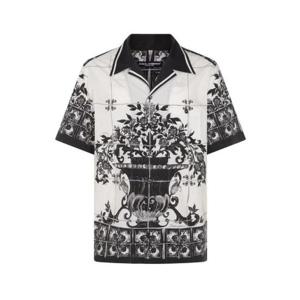 돌체앤가바나 마졸리카 프린트 팝린 하와이 셔츠 G5JH9THH5EC I33TN TP941497952