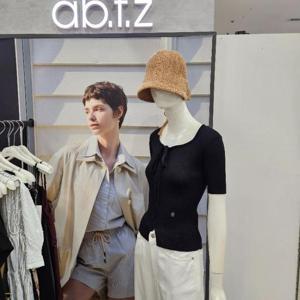 Ab.f.z DP01 골지스퀘어넥반팔니트 AFZ2QW34