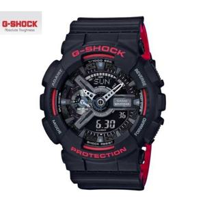 [지샥]GA-110HR-1ADR 빅페이스 검정X빨강 남녀공용 시계