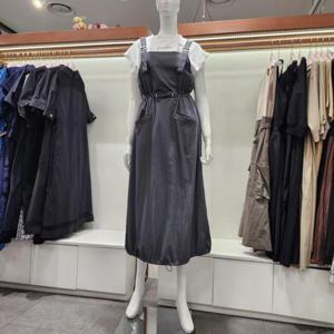 수스 HC04 멜빵  밑단 포인트 원피스 S252BOP558