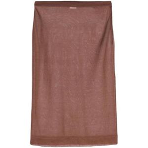 25 FW 생로랑 니트 펜슬 미디 스커트 795309Y76RI TP432255431