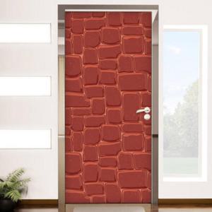 아트박스/꾸밈 cr483-벽돌재질이미지_현관문시트지