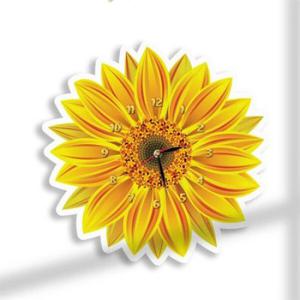 아트박스/꾸밈 nz086-인테리어벽시계_복들어오는해바라기