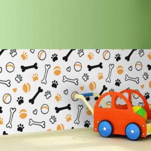 아트박스/꾸밈 ad029-강아지뼈다귀패턴_불투명유리시트지