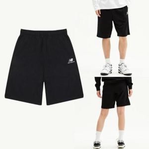[뉴발란스] 에센셜 싱글5부 반바지 _NBNVE21013_블랙