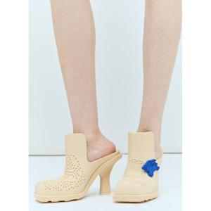 버버리 에퀘스트리안 나이트 스퀘어 토 슬립온 뮬 8080345 A3323 TP936115486