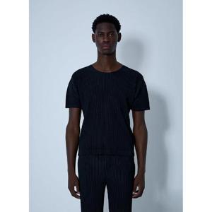 25 FW Homme Plisse Issey Miyake 남성 플리츠 티셔츠  hmp0161017blk