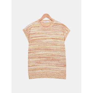 [스콰즈] 남성 믹스 니트조끼 여름 루즈핏 레이어드 베스트 SCON023