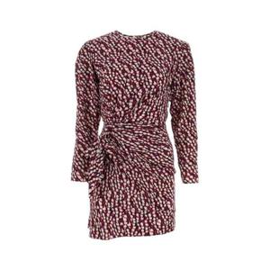 Isabel 마랑 에뚜왈 Dulce 주름 디테일 미니 드레스 RO0015FBB1J02E 40RY TP943246065