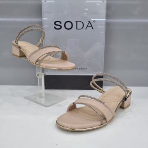 [소다][소다] 여성 샌들 FRD505 3CM 베이지_US