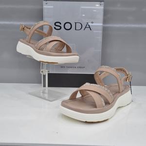 [소다][소다] 여성 샌들 FLD507 4CM 연핑크_US