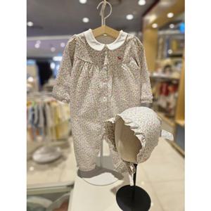 블루독베이비[hu] 25.FW PK)멀티플라워세트우주복 45A70-041-08 여아우주복 내의우주복 실내복 출산선물