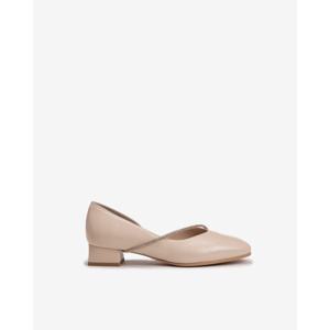 [에스콰이아(여성화)]여성 3cm 양가죽 스퀘어토 사이드오픈 펌프스 PFESHQ781IV