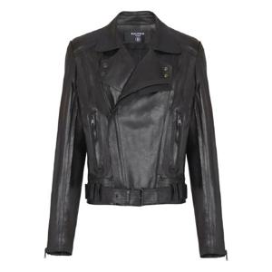 발망 레더 바이커 재킷 FH1TD625LD63