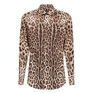 Dolce   Gabbana 레오파드 프린트 셔츠 G5MN1THS5E3 HY13M TP934666759