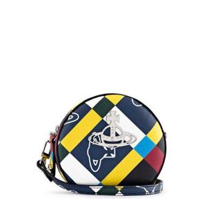 비비안 웨스트우드 오브 앤 체크 미니 라운드 크로스바디 백 43030101S000C O313PForbandcheck TP944391263