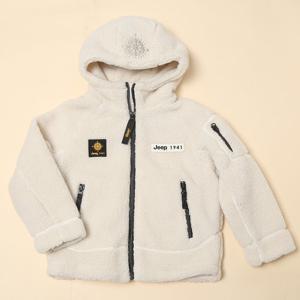 [지프키즈]배색 지퍼 포인트 뽀글이 집업 KM4TZU401