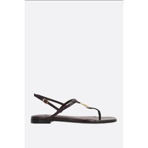 FENDI Fendi FFold thong sandals in ayers leather 8Y8713AUEEF1SIZ