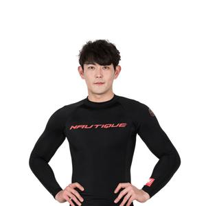 슈퍼링크 남성 NQ로고 래쉬가드_NM7RG001_RED