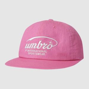 엄브로모자 JQS UP323CCP75-CRS 빈티지 평챙 캡 / CRIMSON