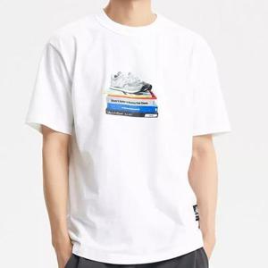 [뉴발란스]매장판 남성 애슬레틱 WESLEY SHAN SNEAKER 반팔티 화이트 NBNED4S131-10