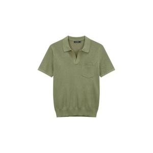 제이린드버그골프반팔티 LQC S1524128509 벤 오픈 카라 폴로 니트